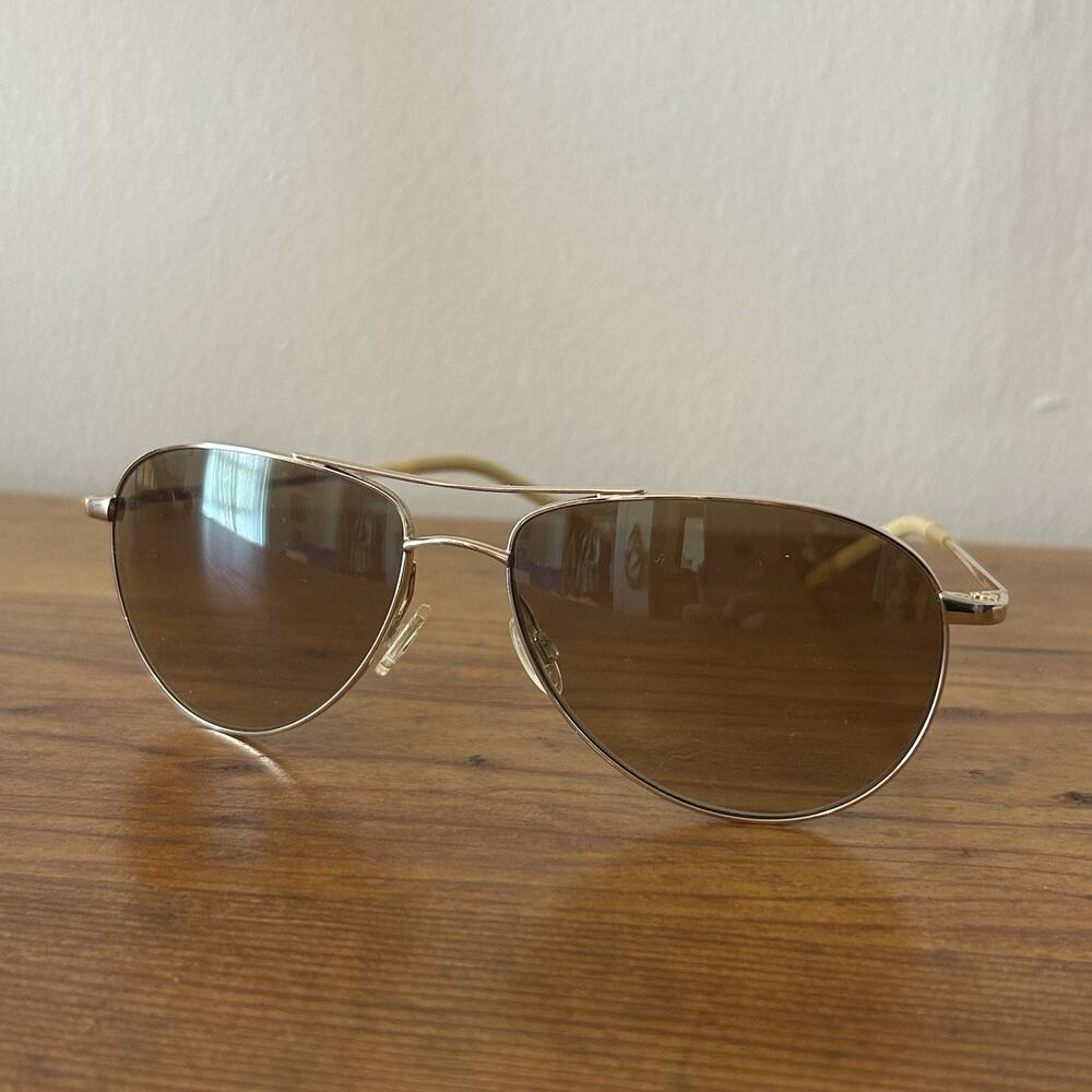 Oliver Peoples Benedict Aviator Gold 59-16-130 VFX Sunglasses Japan